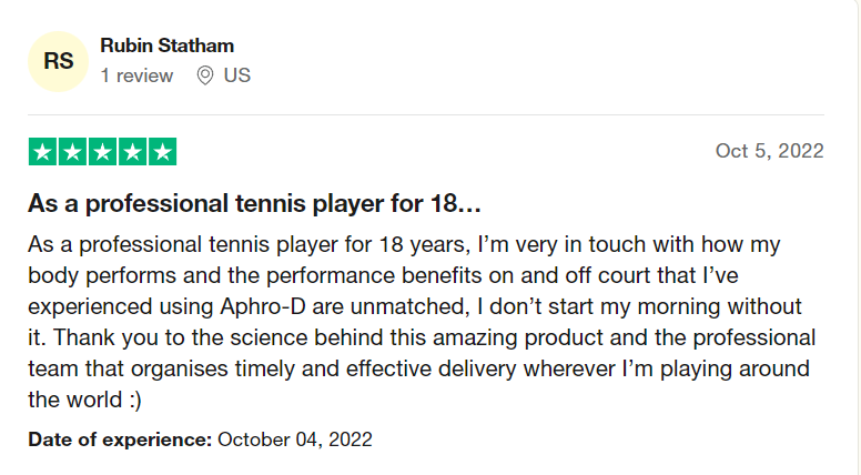 Rubin Statham as a professional tennis player for 18